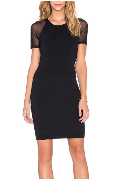John + Jenn Dresses & Skirts - John + Jenn Revolve Black Bodycon Dress Size XS